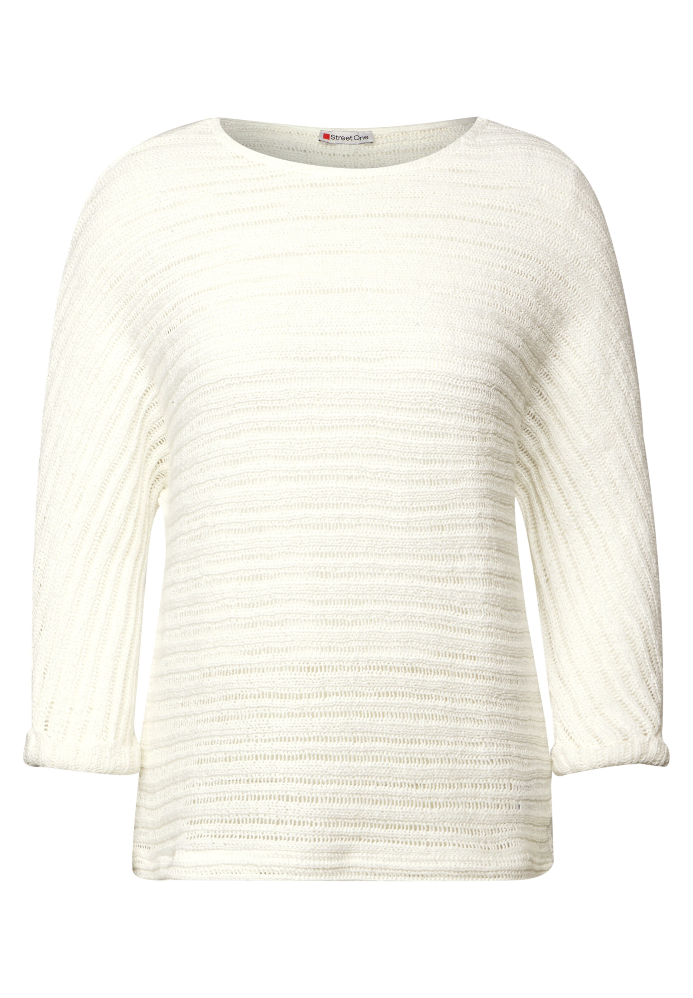 STREET ONE Pullover in Weiß: Vorderseite