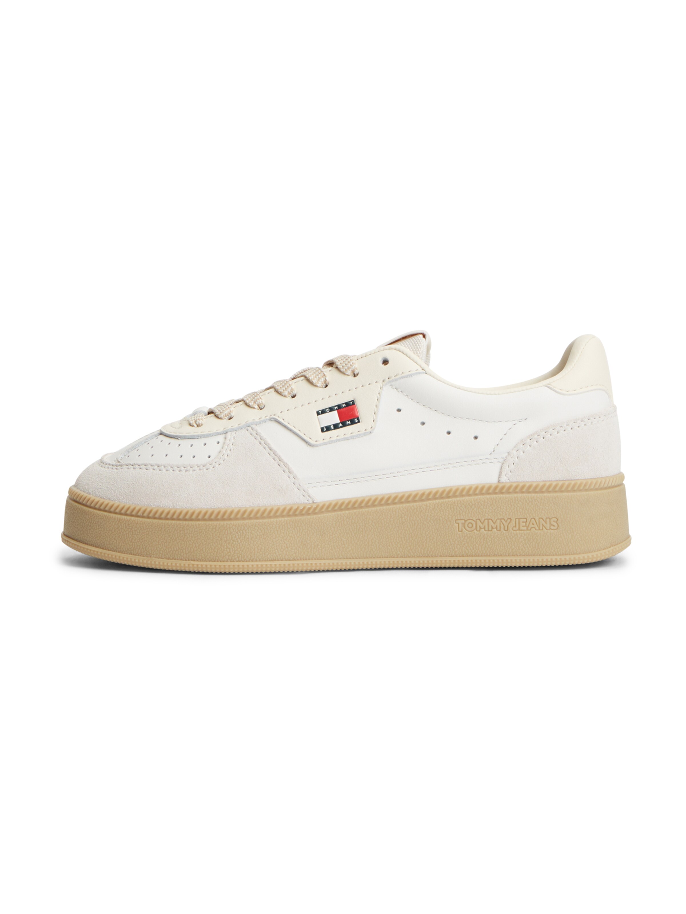 Sneaker low 'The Greenwich Edge Max' de la Tommy Jeans pe alb: față