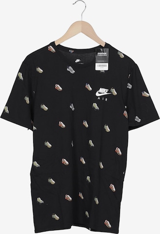 NIKE T-Shirt L in Schwarz: Vorderseite