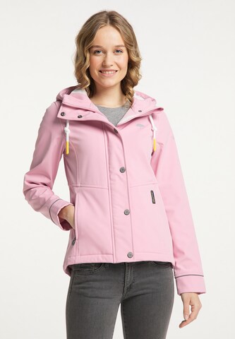 Schmuddelwedda Performance Jacket in Pink: front