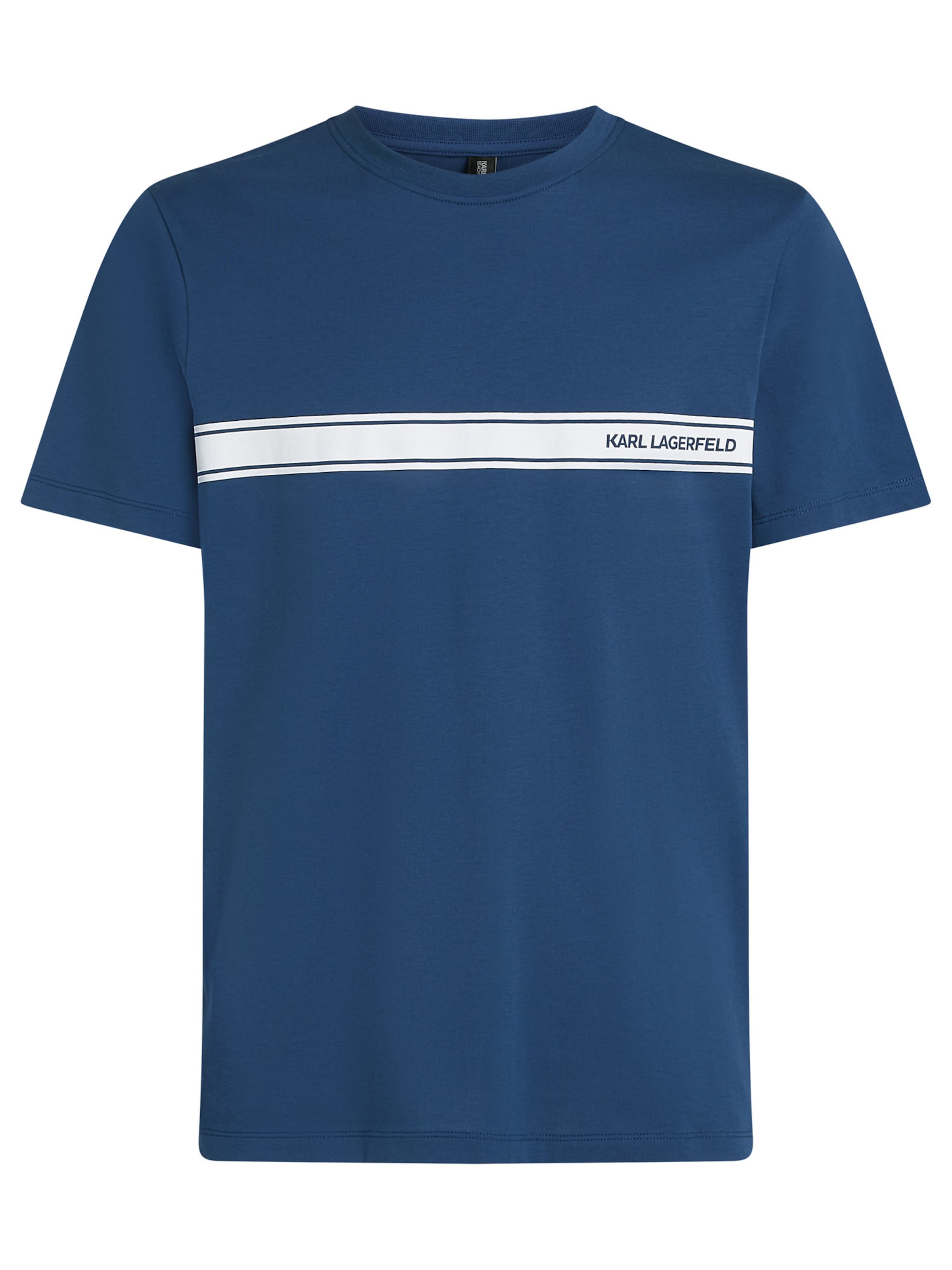 Karl Lagerfeld Tričko - Modrá: predná strana