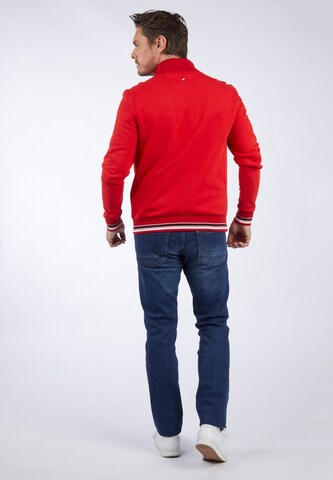 HECHTER PARIS Sweatjacke in Rot