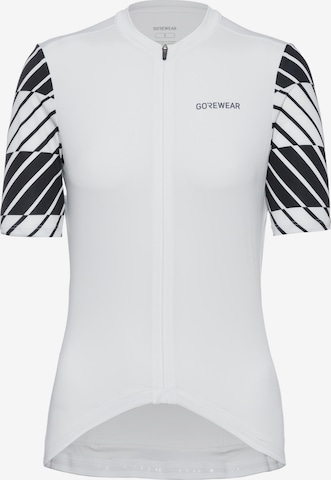 GORE WEAR Fahrradtrikot 'Swiftride' in Weiß: Vorderseite