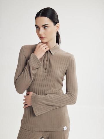 Haut 4TAILORS en marron