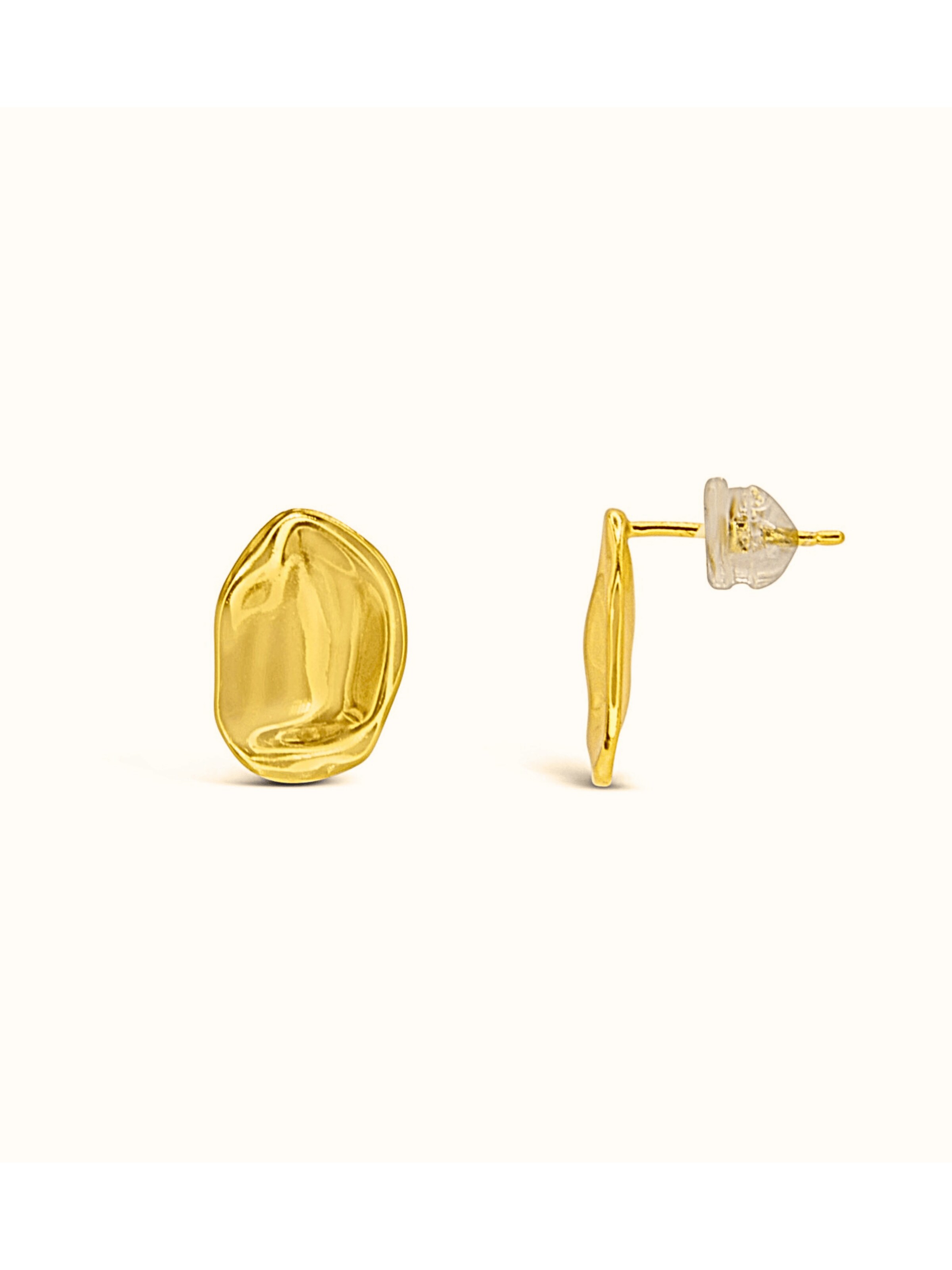 ARS-ARGENTI Earrings 'MELTING DRIP' in Gold