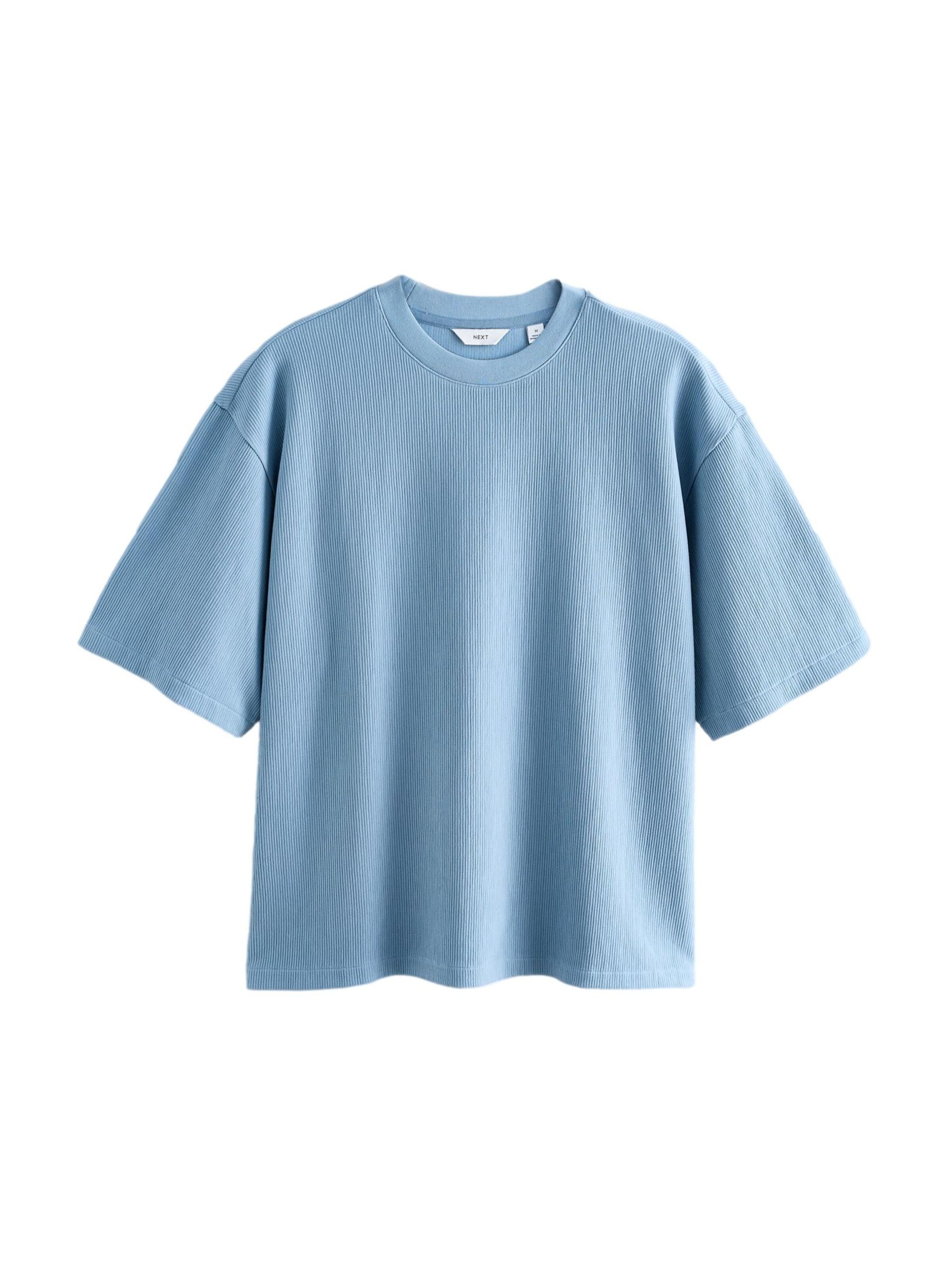 Tricou 'Edit' de la Next pe albastru: față