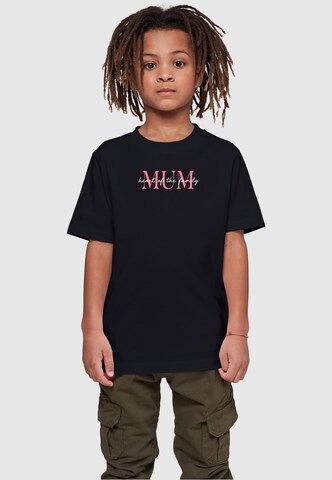 ABSOLUTE CULT T-Shirt 'Mother's Day - Heart Of The Family' in Schwarz: predná strana