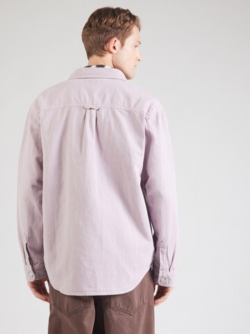 Carhartt WIP Классический крой Рубашка 'Walter' в Ярко-розовый
