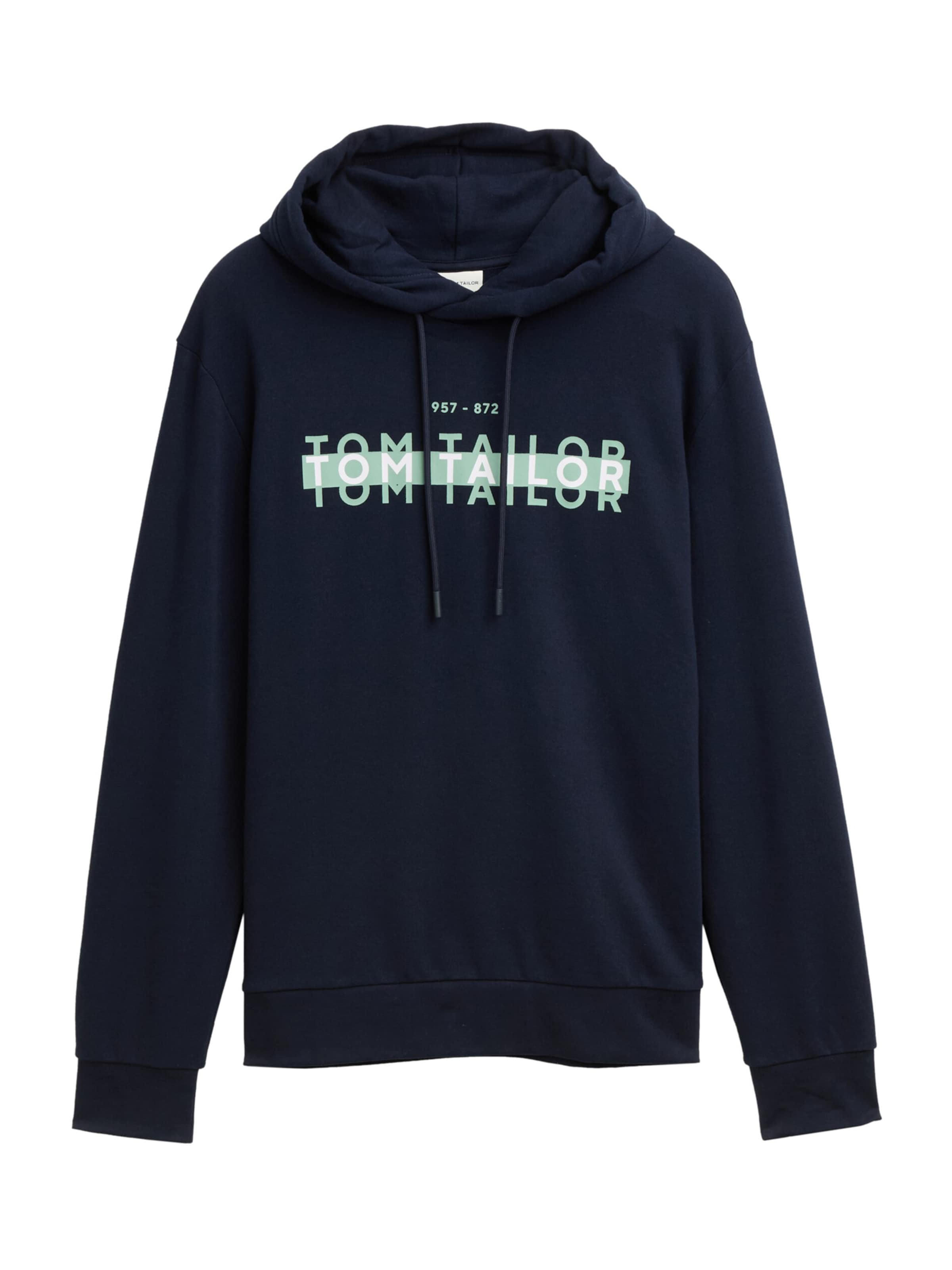 TOM TAILOR Sweatshirt in Blue: front