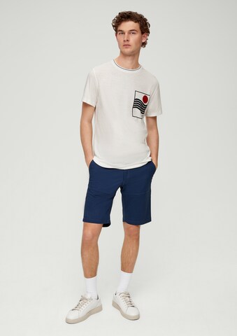 T-Shirt s.Oliver en blanc