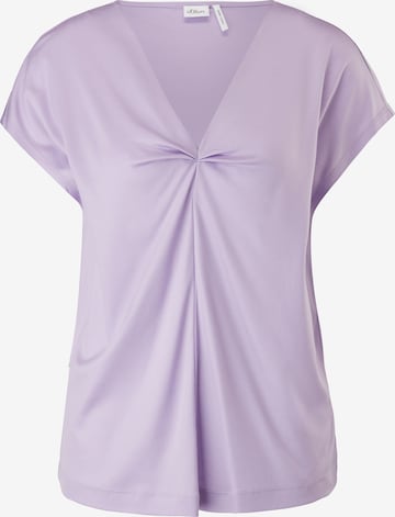 s.Oliver BLACK LABEL Shirts i lilla: forside
