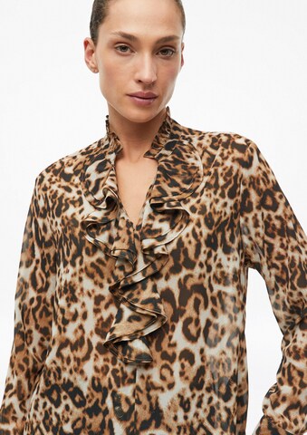 s.Oliver Blouse in Bruin: voorkant