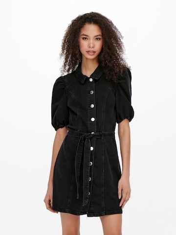 Robe-chemise 'Vibbe' ONLY en noir : devant