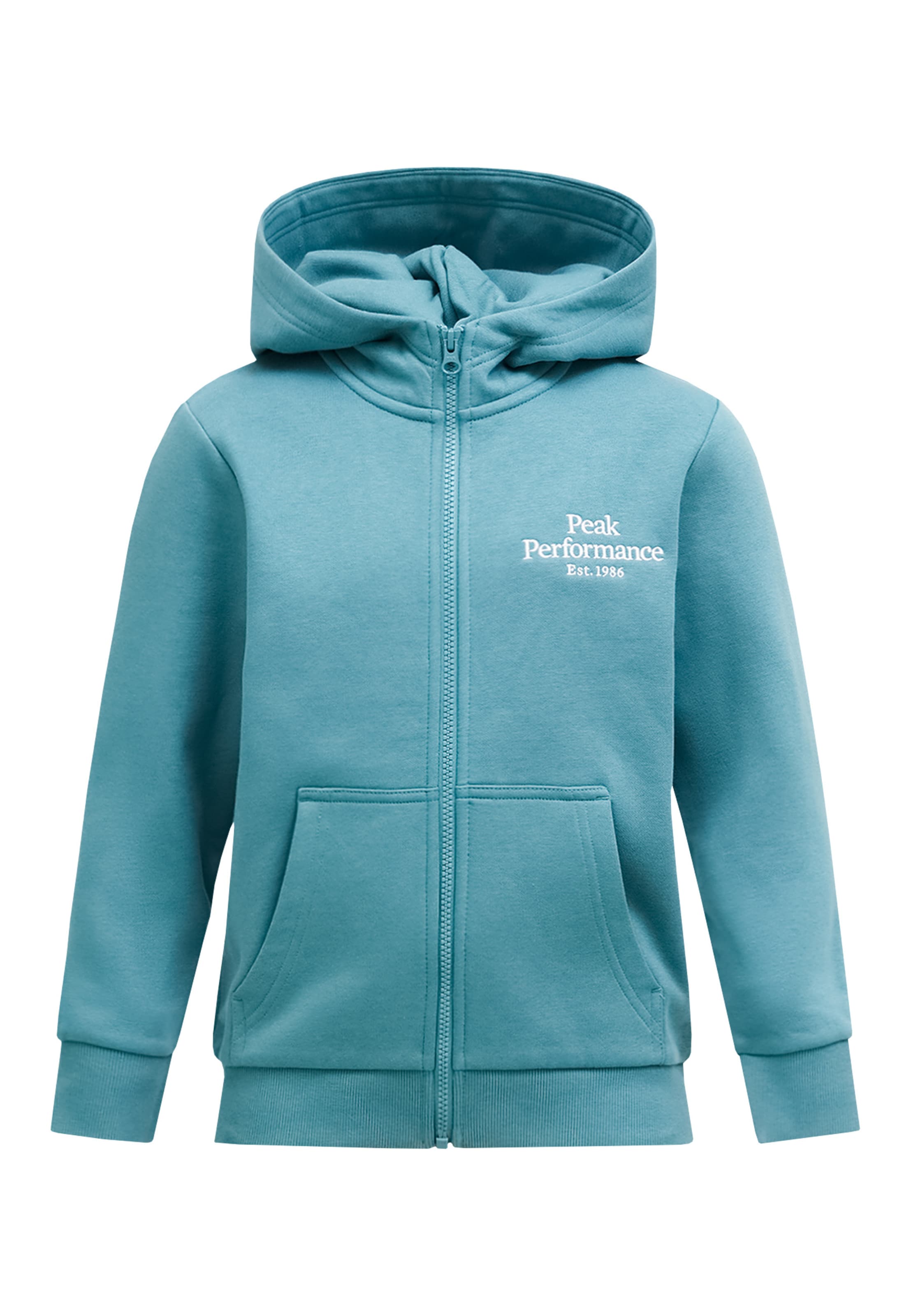 PEAK PERFORMANCE Sportsweatshirt in Groen: voorkant