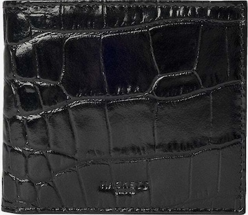 Portamonete 'Billfold' di Hackett London in nero: frontale
