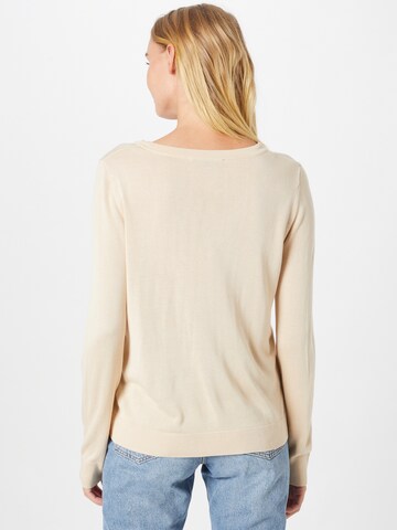 COMMA - Jersey en beige