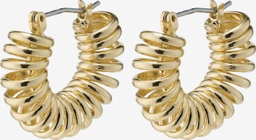 Boucles d'oreilles 'Sara' Pilgrim en or : devant