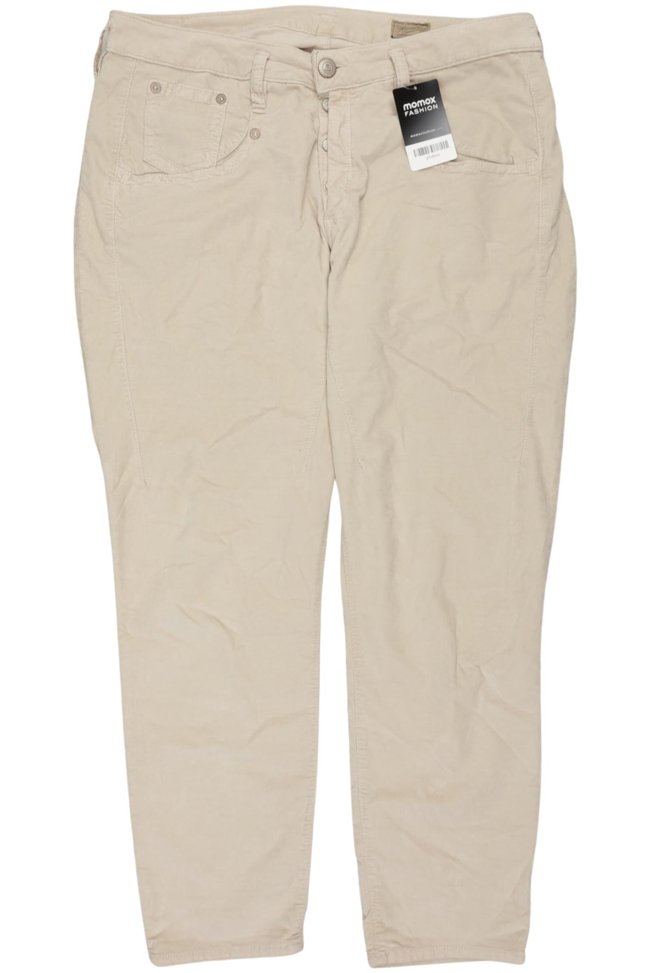 Herrlicher Pants in XXL in Beige: front