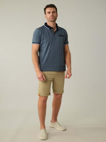 T-Shirt 'Drexler' Deeluxe en bleu