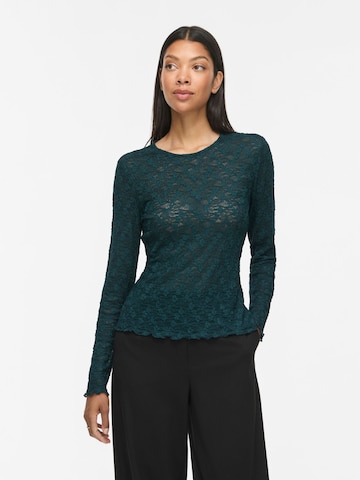 VILA Blouse 'VIFay' in Groen: voorkant