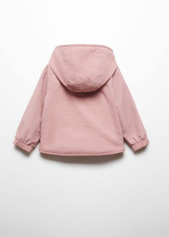 MANGO KIDS Between-Season Jacket 'Wind' in Pink