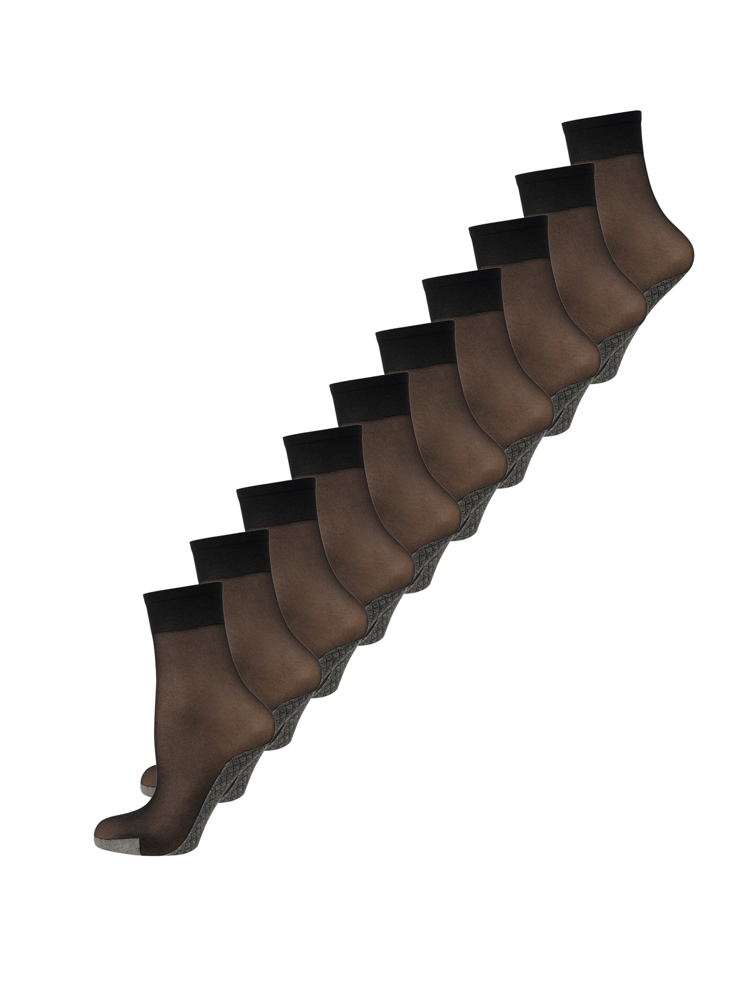 Nur Die Feinstrümpfe in Schwarz: Vorderseite