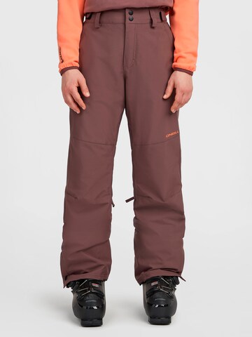 Regular Pantaloni outdoor de la O'NEILL pe mov: față