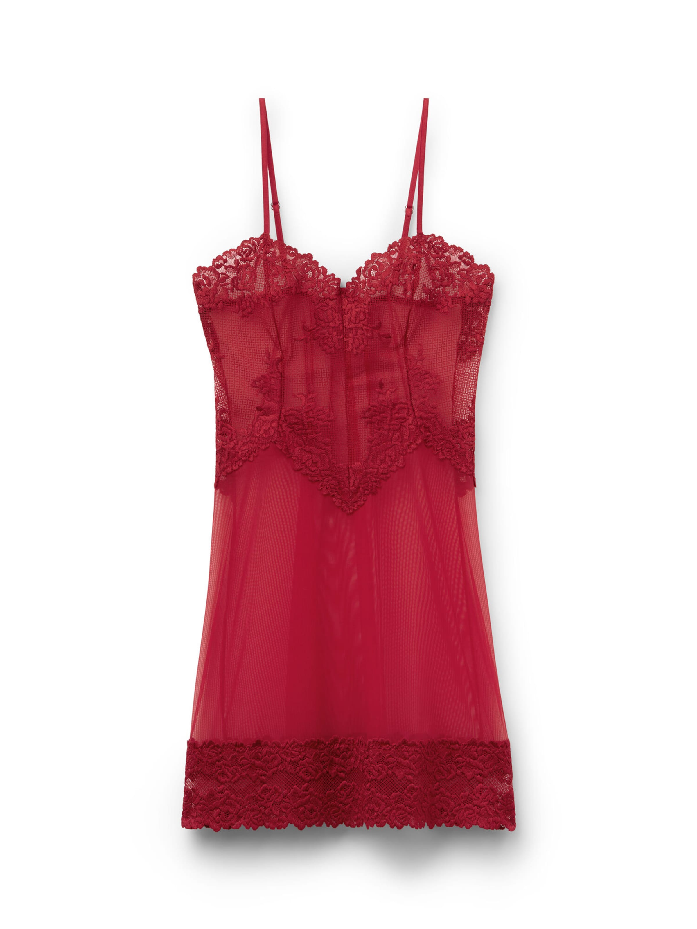 INTIMISSIMI Negligé in Rot: Vorderseite
