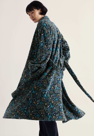 Seasalt Cornwall Ochtendjas ' Hushing ' in Blauw