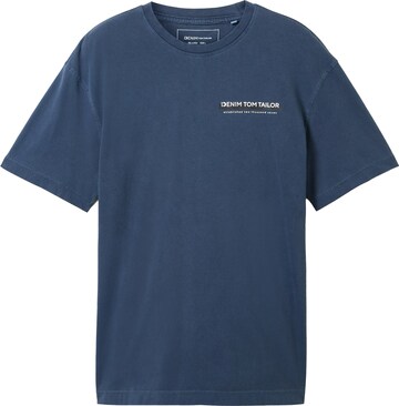 TOM TAILOR DENIM T-shirt i blå: framsida