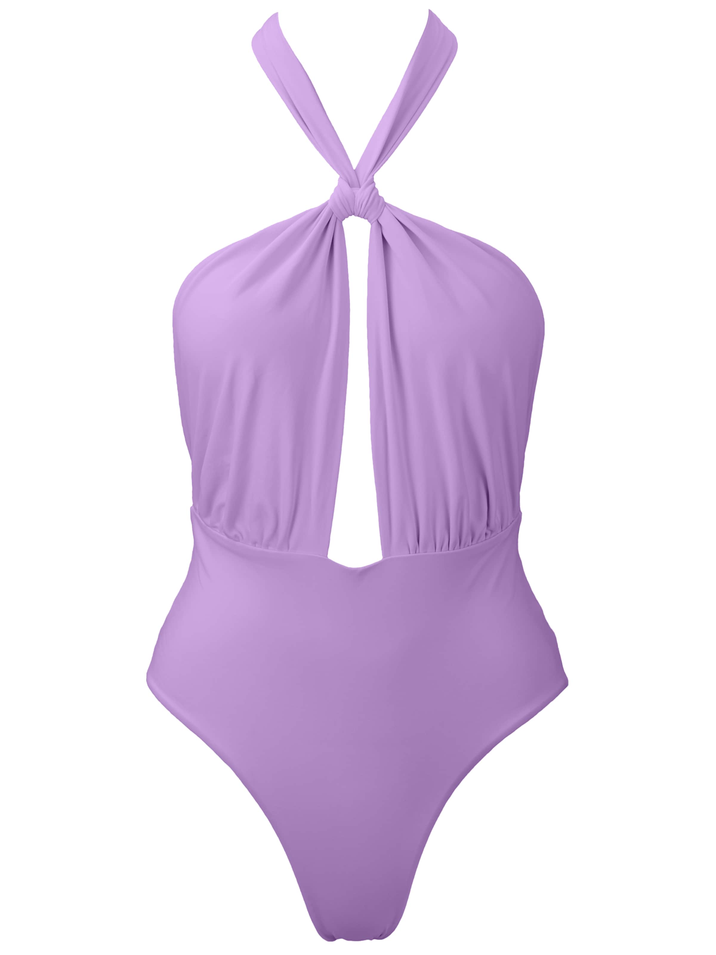 SEA ME SWIM High neck Badeanzug 'MOOREA'‌‌‌‌‌‌‌‌‌‌ in Lila