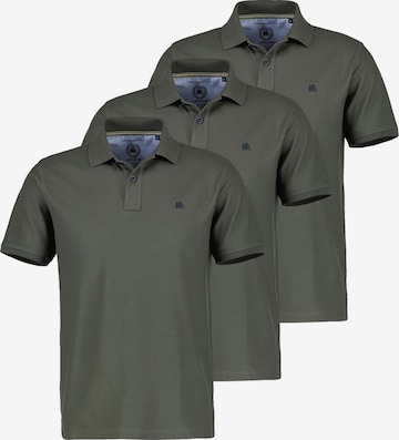 LERROS Shirt 'Basic' in Grün: Vorderseite