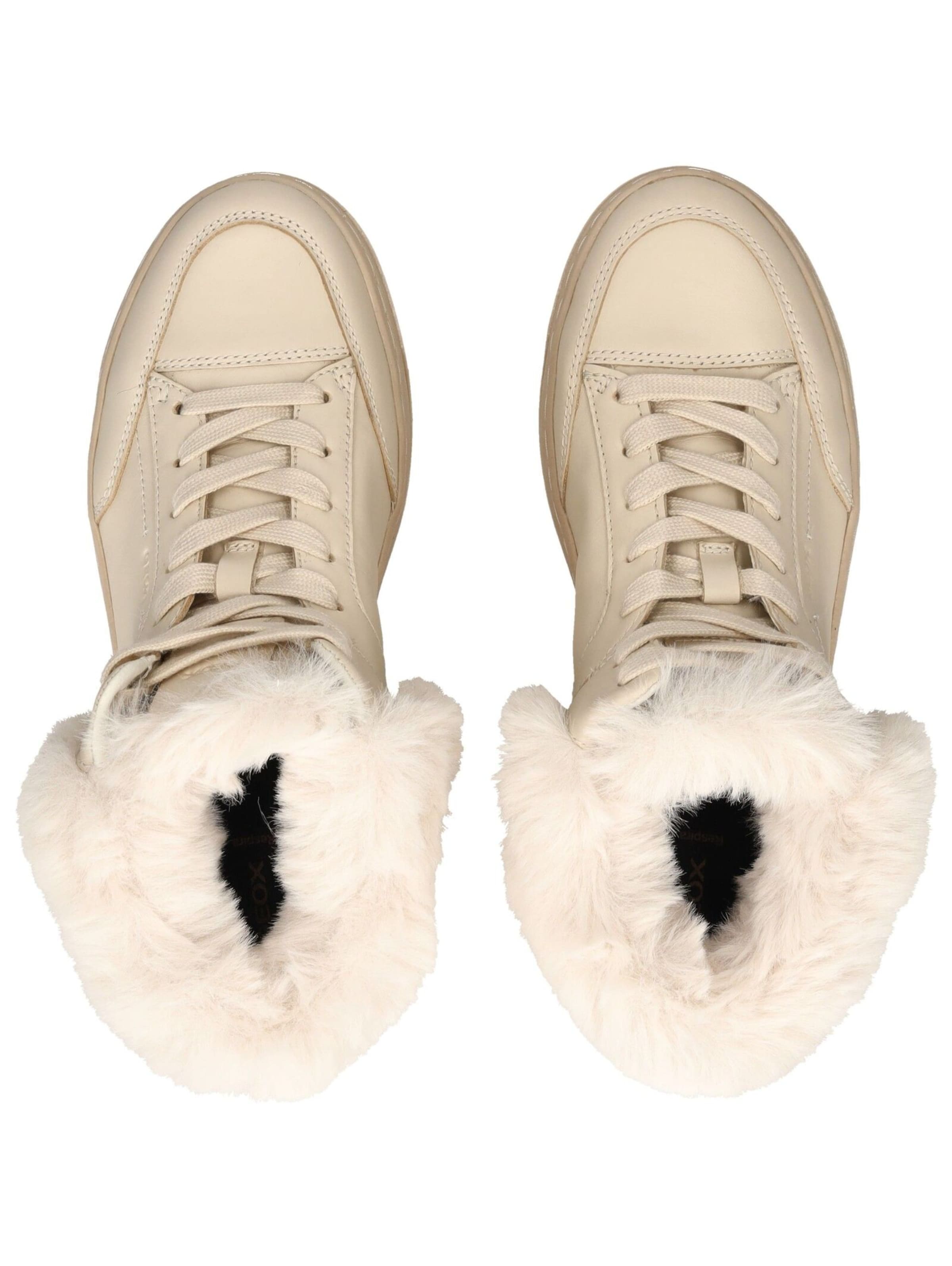 GEOX High-Top Sneakers in White