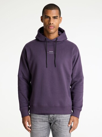 Sweat-shirt 'Regent' CHASIN' en violet : devant