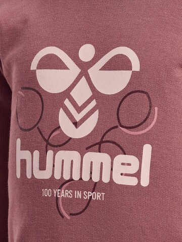 Hummel Sweatshirt 'LIME' in Purple