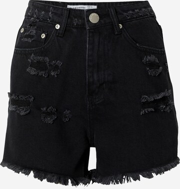 GLAMOROUS Regular Shorts in Schwarz: predná strana