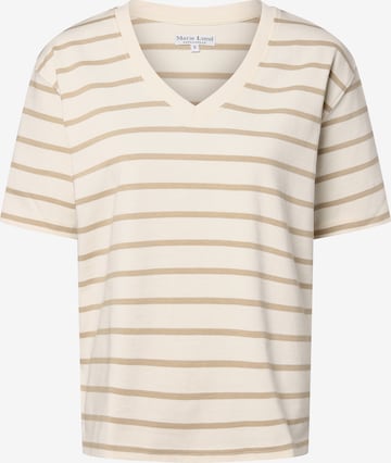 T-shirt Marie Lund en beige : devant