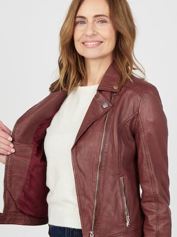 JCC Lederjacke in Rot