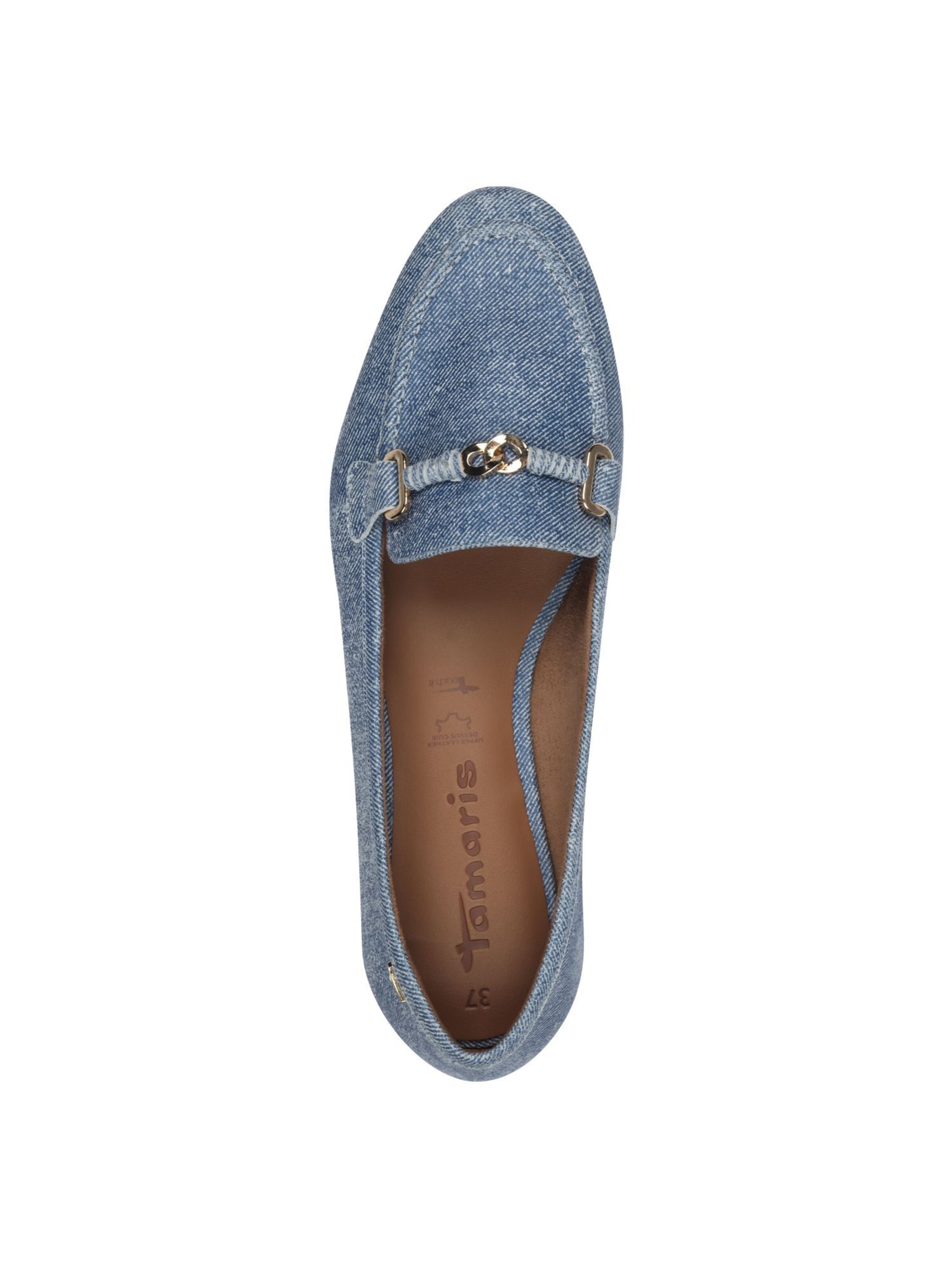 Tamaris Classic Flats in Blue