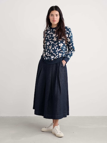 Felpa 'Bright Wave' di Seasalt Cornwall in blu