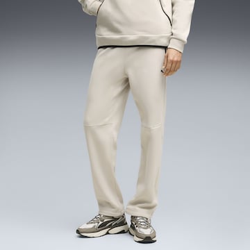 Regular Pantalon de sport PUMA en beige : devant