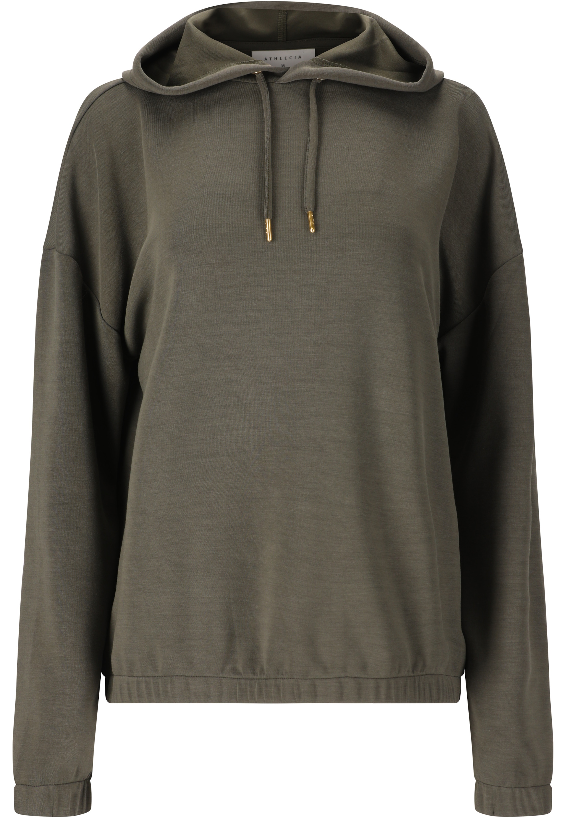 Athlecia Sportief sweatshirt 'NAMIER W' in Groen: voorkant