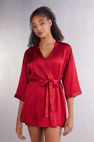 INTIMISSIMI Dressing Gown in Red: front