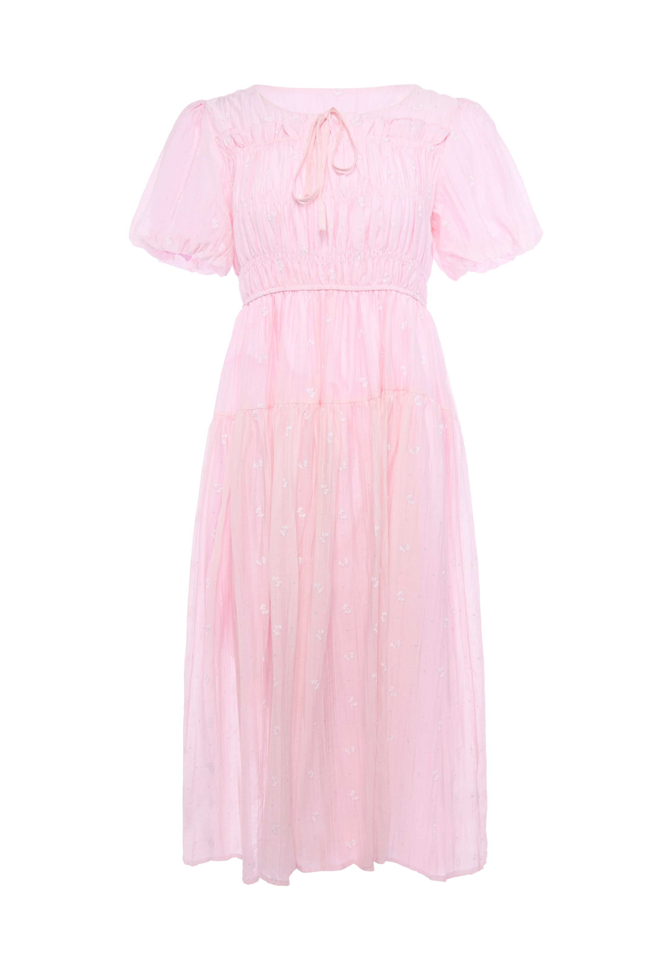 IZIA - Vestido en rosa: frente