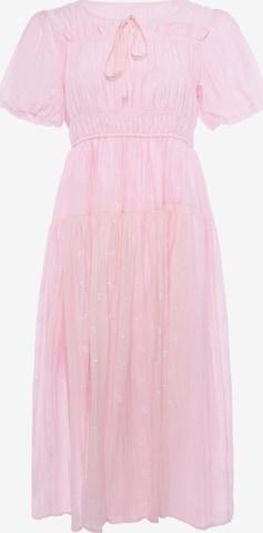 IZIA - Vestido en rosa: frente