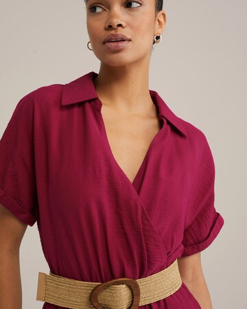 WE Fashion Jumpsuit in Red