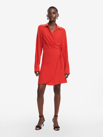 Desigual Blousejurk in Rood: voorkant