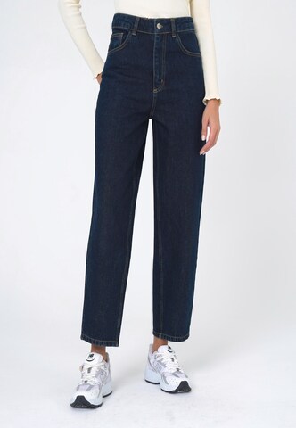FRESHLIONS Regular Jeans 'Silvia' in Blauw: voorkant