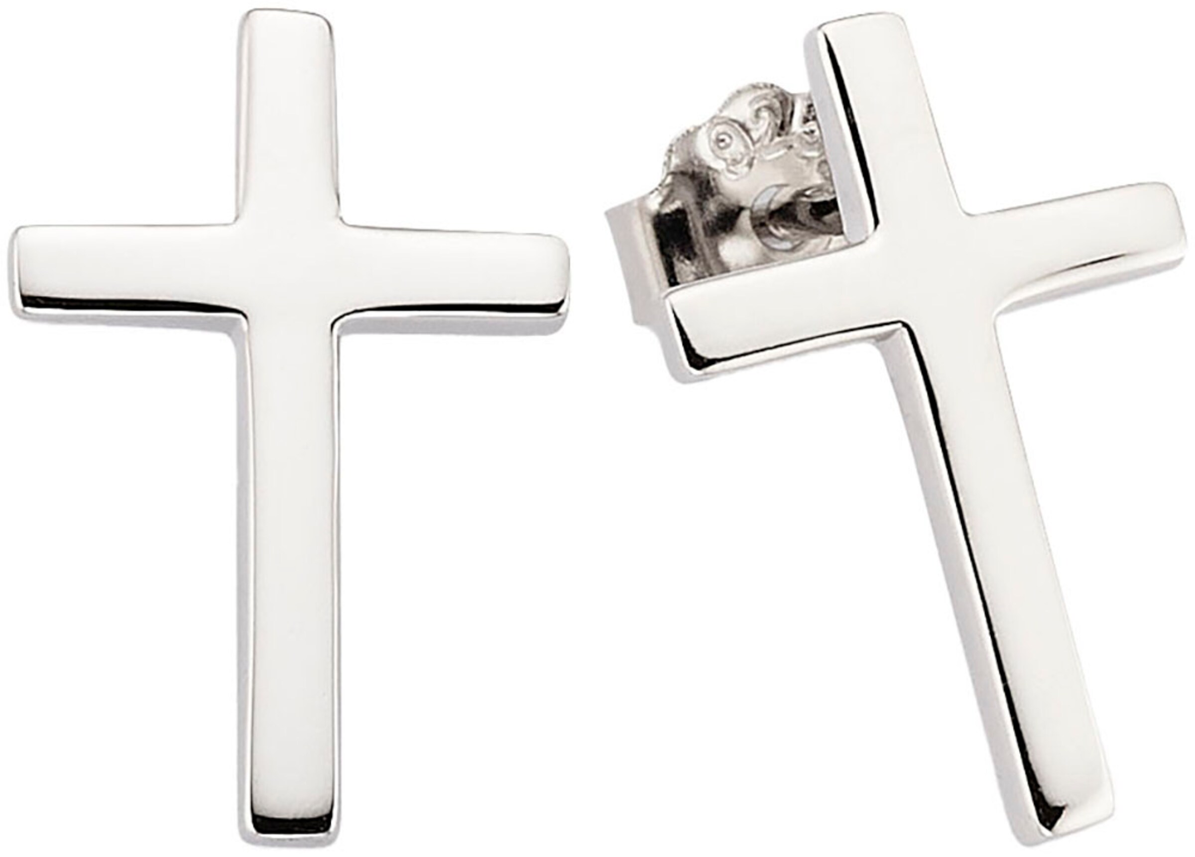 Aniston Ohrstecker in Silber: Vorderseite