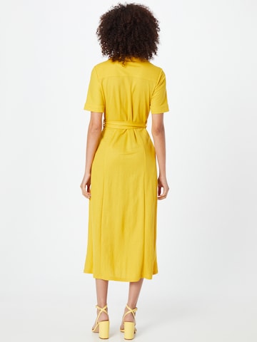 Warehouse Shirt Dress in Yellow